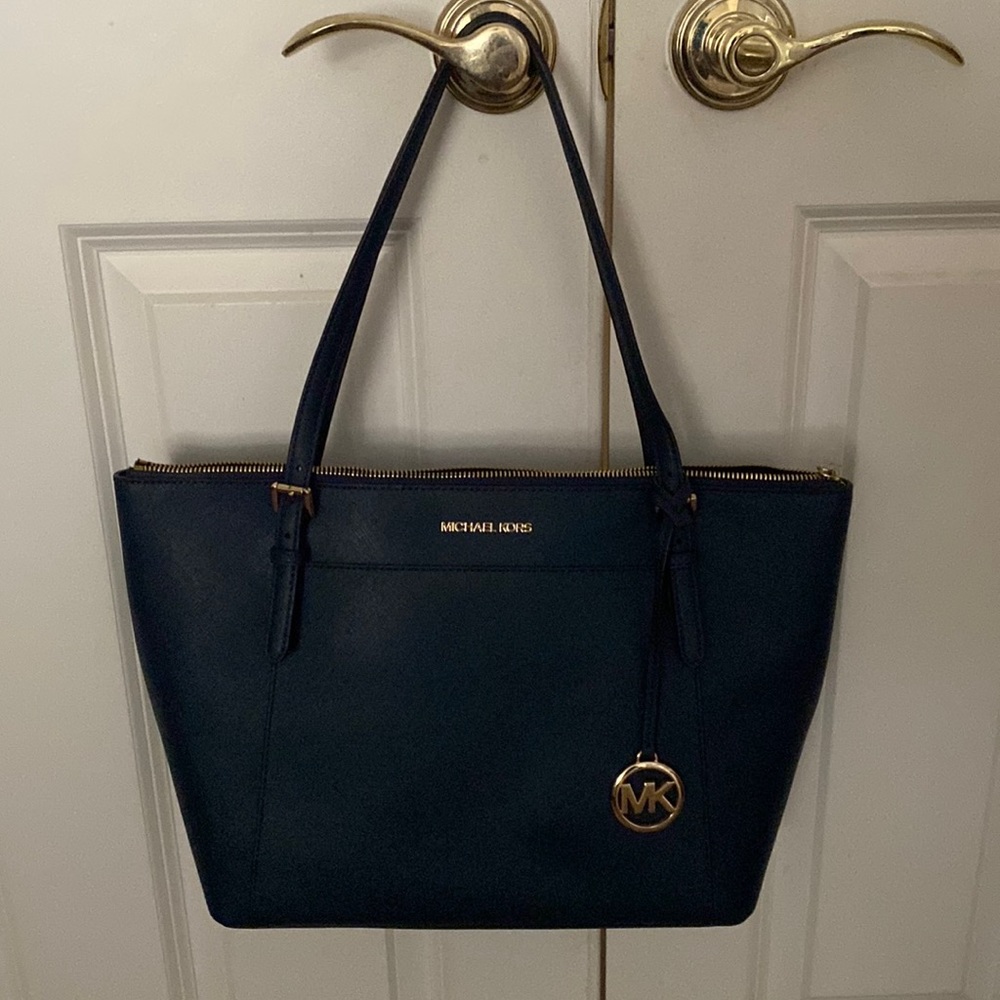 Michael Kors tote dark blue